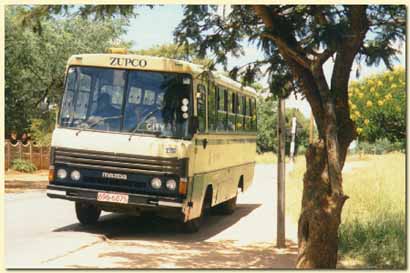 ZUPCO Bus in Harare